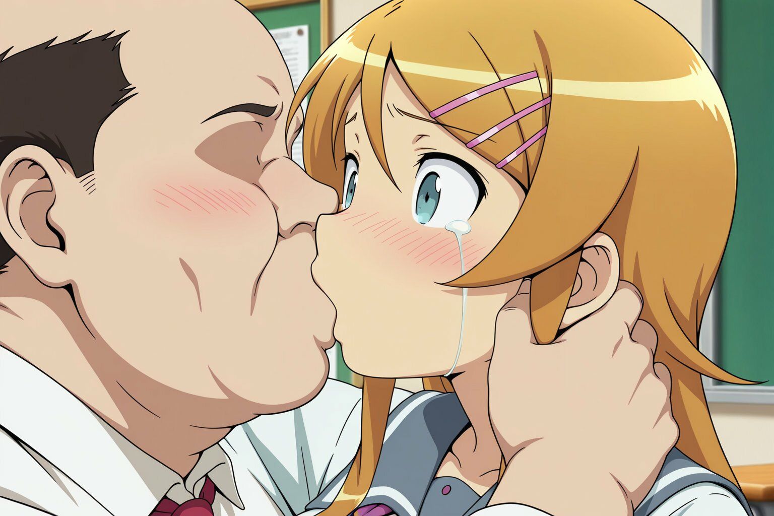 高坂●乃 キモおじにより強●性指導 画像3