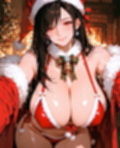 ビキニ×サンタコス！主観で楽しむCG集、今夜あなただけのもの【クリスマス】