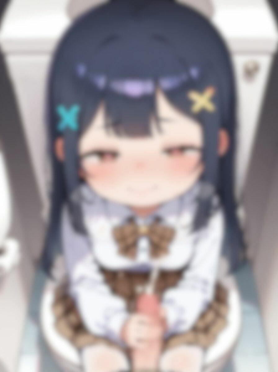 メス◯キ 女子〇〇生 と 学校のトイレ でガチイキSEXするCG集 〜その3〜_3