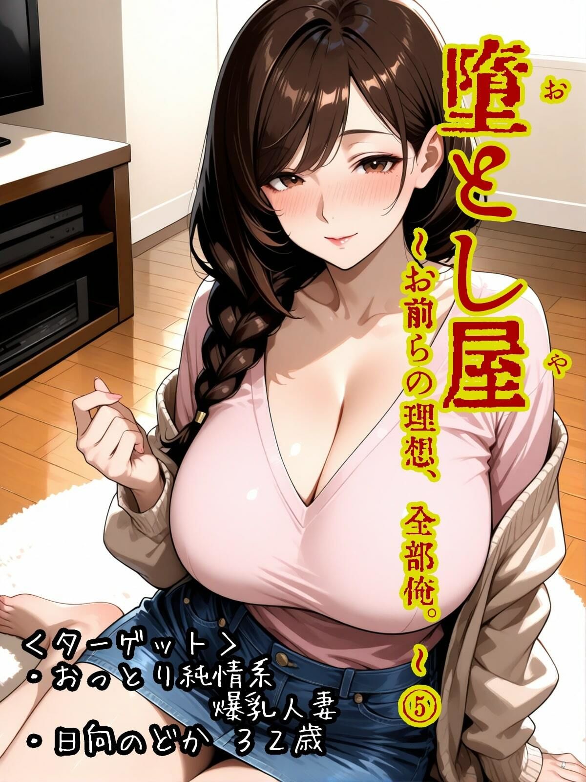 堕とし屋〜お前らの理想、全部俺。〜 5「おっとり純情系爆乳人妻日向のどか32歳」 エロ同人 d_715460 サンプル画像 1