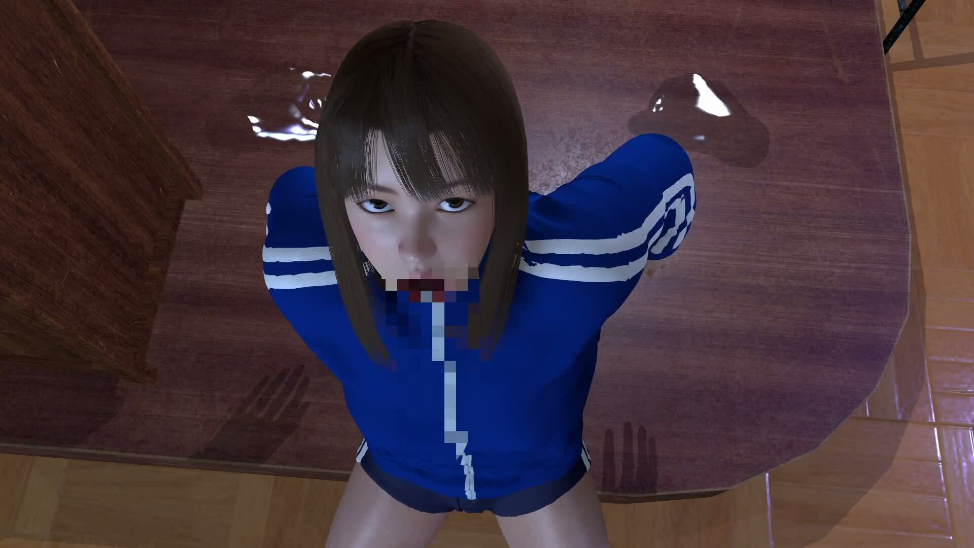 【ROMV372】ジャージブルマ学校教室透明人間フルセックス「誰もいなのにセックスされてる！？」 画像5