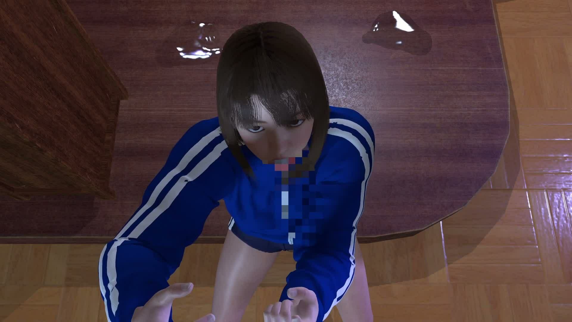 【ROMV372】ジャージブルマ学校教室透明人間フルセックス「誰もいなのにセックスされてる！？」 画像6