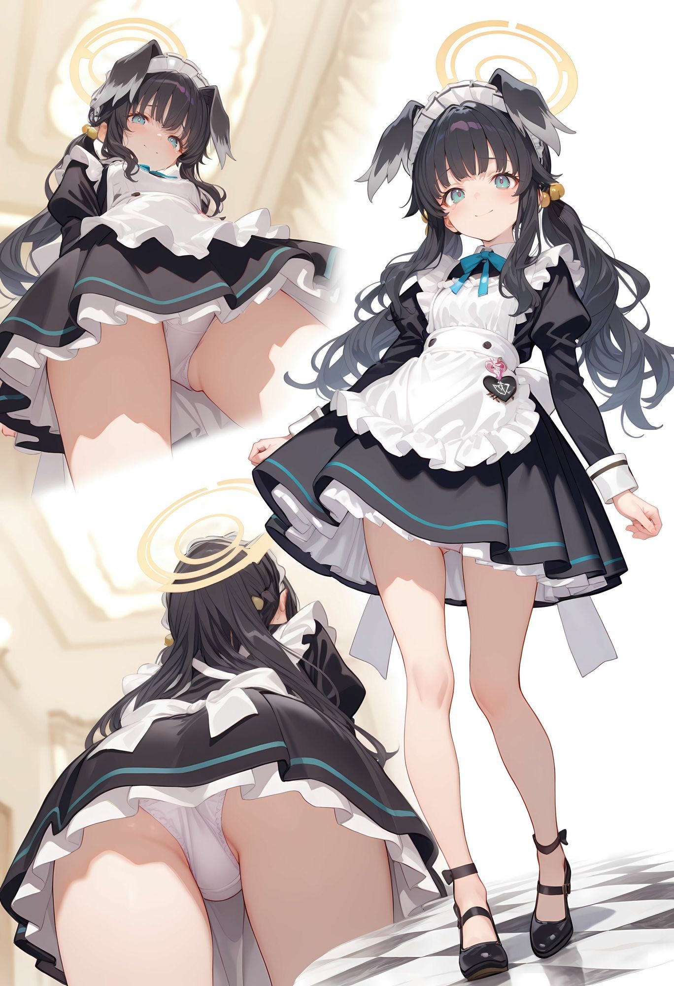 ブルアカCG集5-マルチアングル500枚（ノーマル・下着・メイド・着物・胸チラ） 画像5