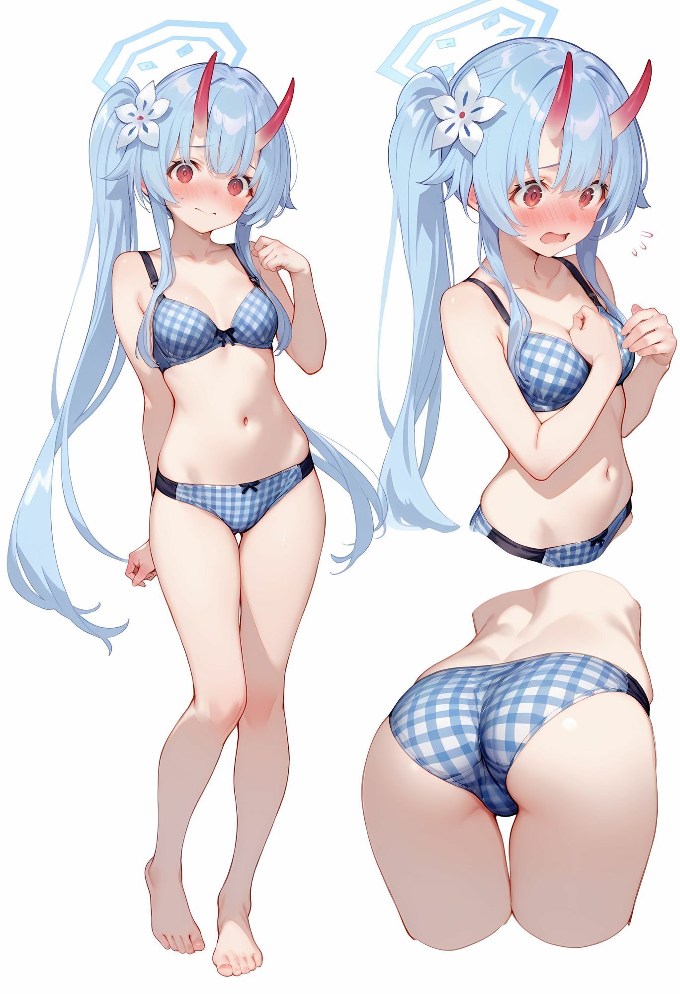 ブルアカCG集5-マルチアングル500枚（ノーマル・下着・メイド・着物・胸チラ） 画像7