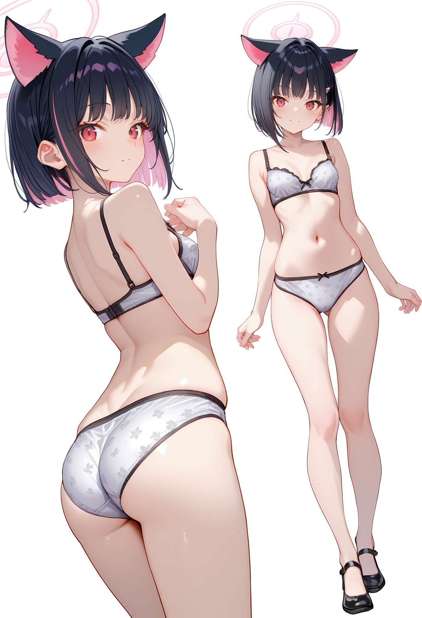 ブルアカCG集5-マルチアングル500枚（ノーマル・下着・メイド・着物・胸チラ） 画像10