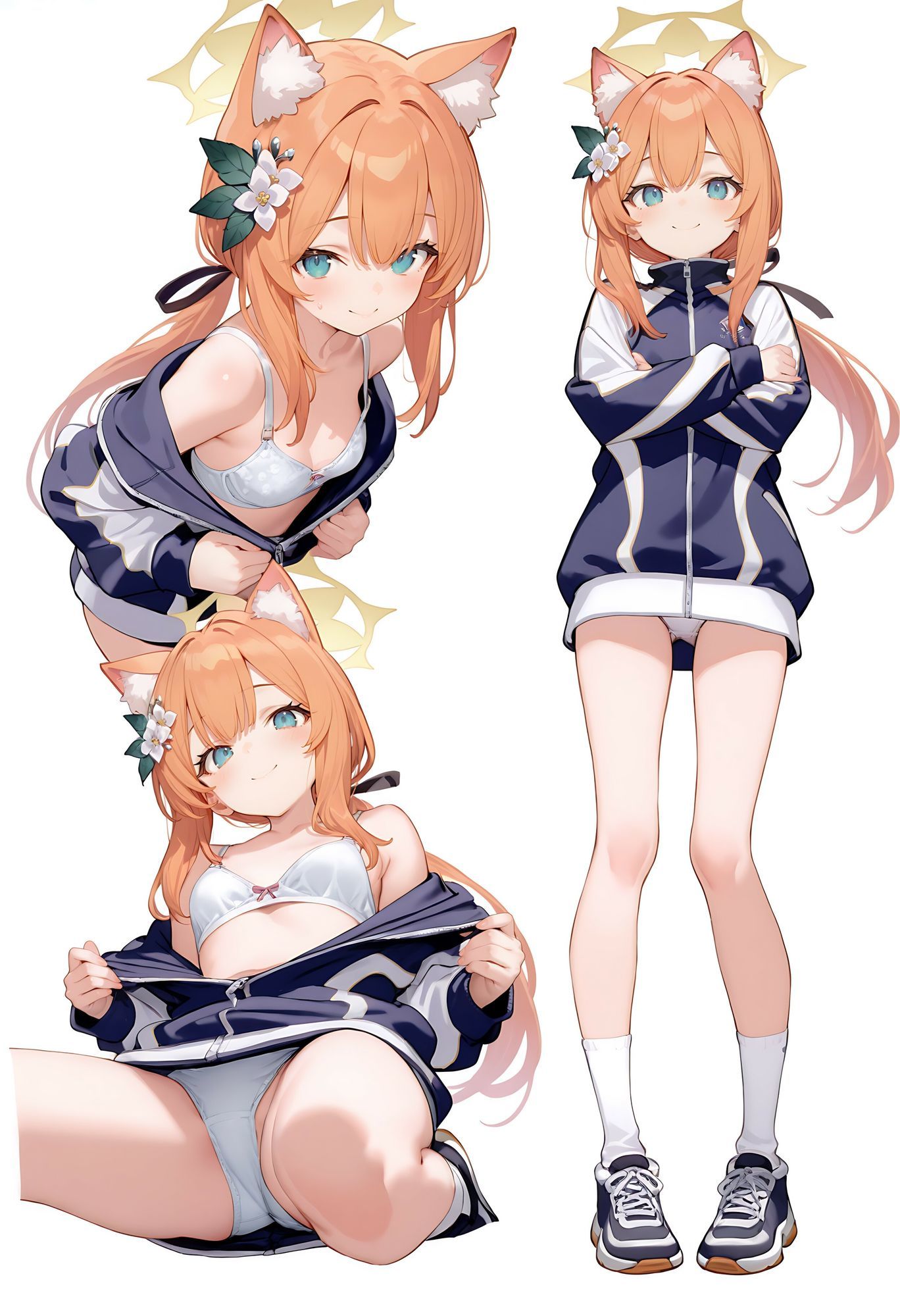 ブルアカCG集6-マルチアングル500枚（下着・メイド・胸チラ・チャイナ・パンスト） 画像2