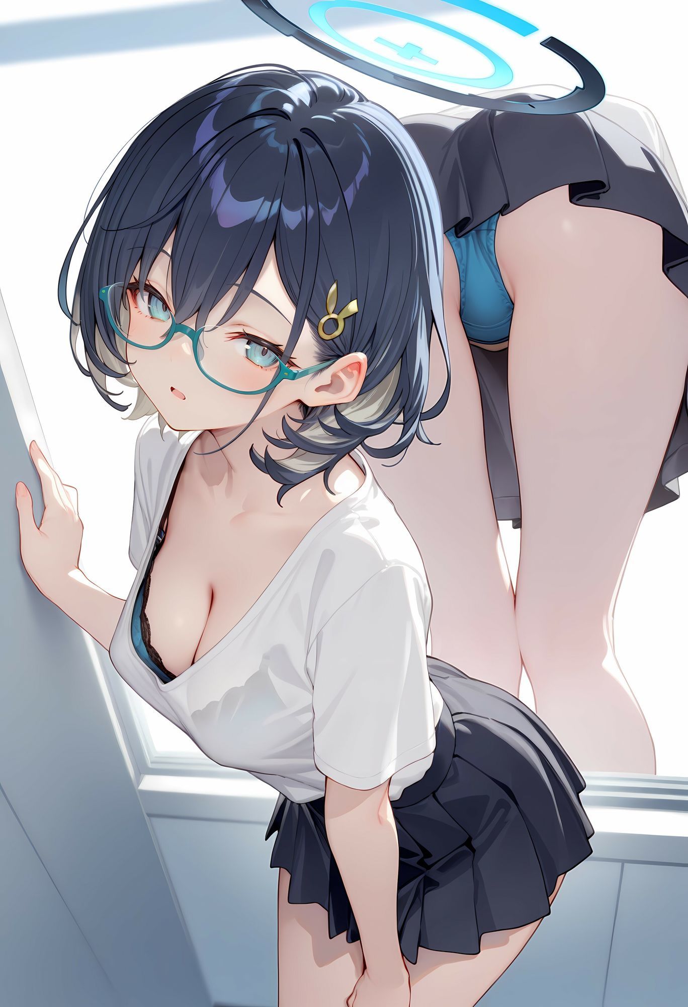 ブルアカCG集6-マルチアングル500枚（下着・メイド・胸チラ・チャイナ・パンスト） 画像7