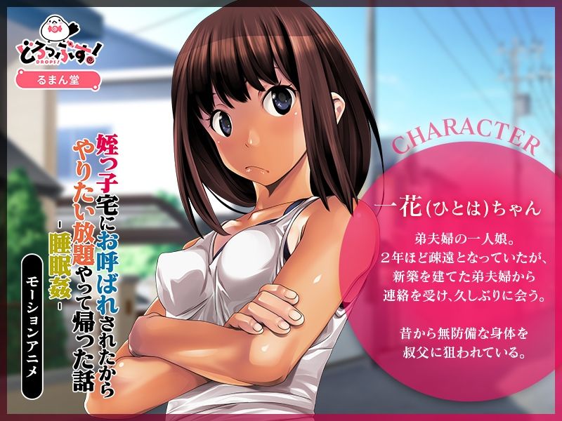 姪っ子宅にお呼ばれされたからやりたい放題やって帰った話-睡眠姦- モーションアニメ 画像1