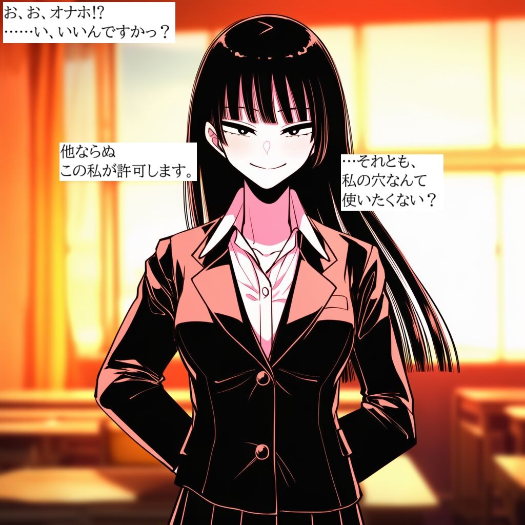 委員長を孕ませたい。清楚で上品なお嬢様JKをオナホ扱いして、無責任中出ししまくって孕ませるまで。 画像8