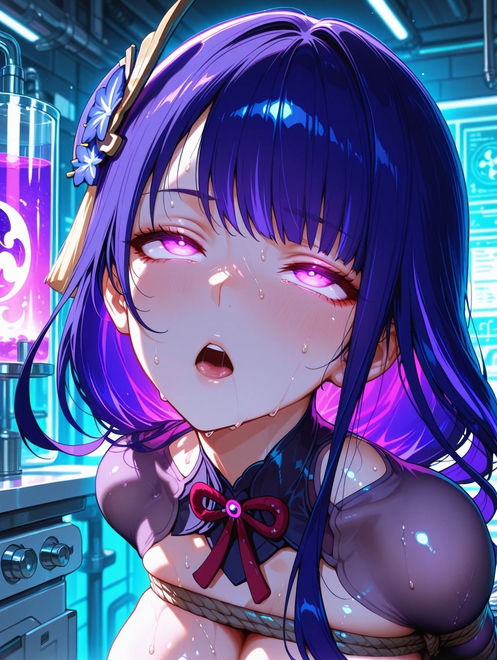 雷○将軍が研究所で人体改造される（ふたなり・妊娠） 画像2