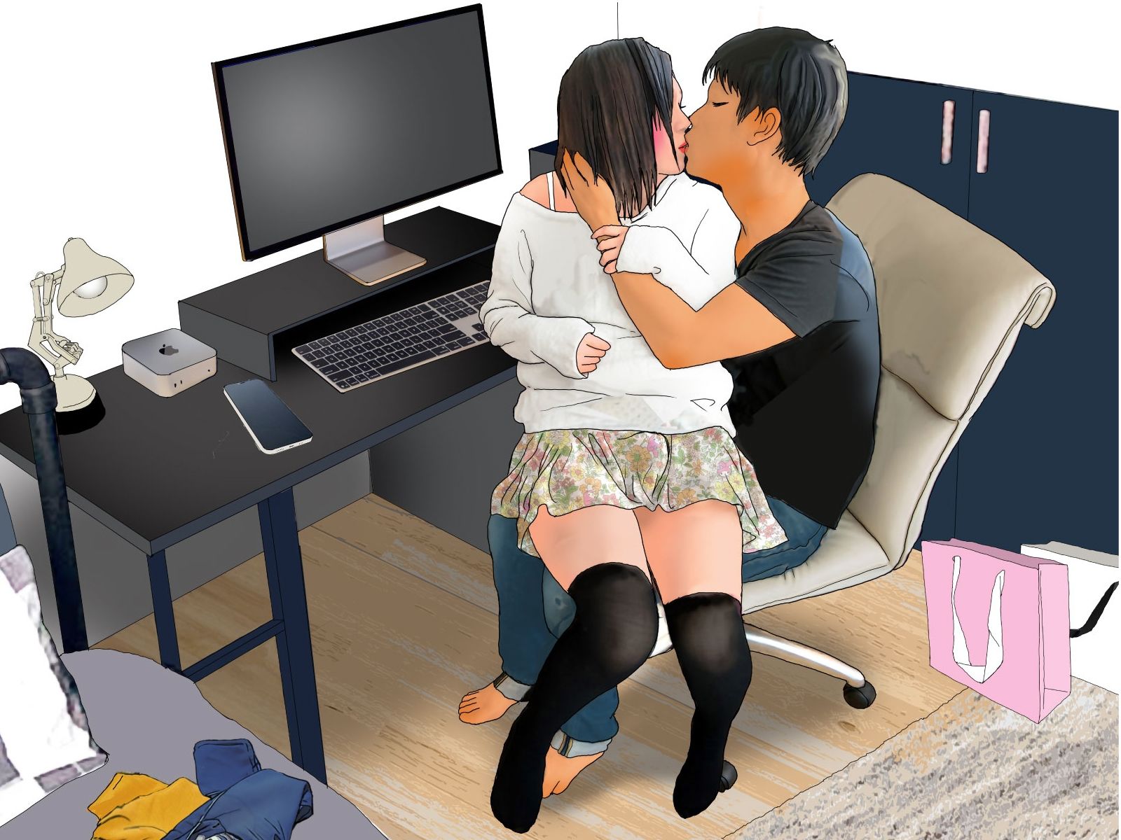 男の娘絵本「男の娘マニアックス8」男の娘・女装っ娘エッセイ 画像2