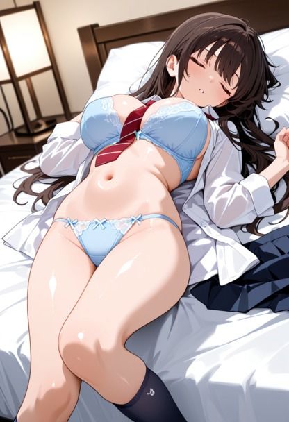 サンプル画像3:清楚巨乳女子校生を種づけ調教で完堕ち(みるきーたろう) [d_715972]