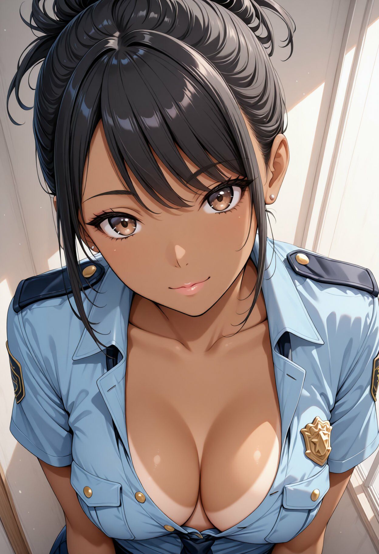 サンプル画像1:女警察官が特殊訓練を受けることになった  徳島恵子(ぽむりん) [d_715988]