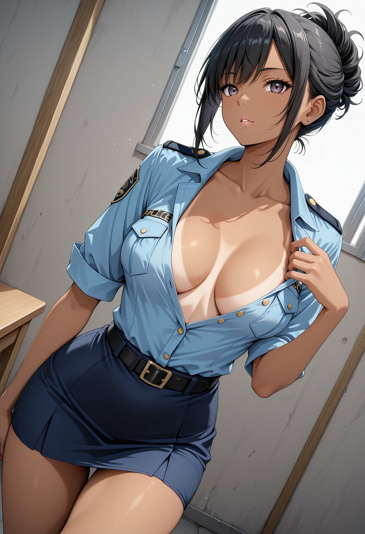 サンプル画像2:女警察官が特殊訓練を受けることになった  徳島恵子(ぽむりん) [d_715988]