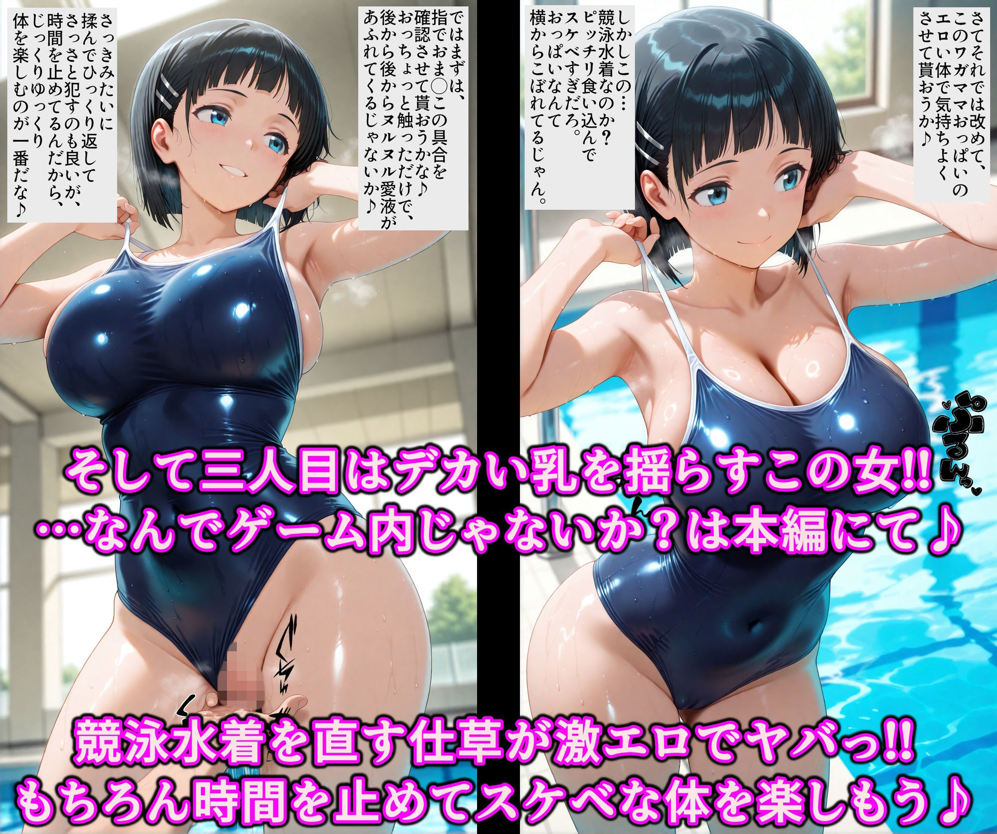 ゲーム？の世界で時止め＋αでエロ無双！！時間停止で好きな女をイキ地獄！！機能追加でアヘ堕ち調教ヤリ放題8