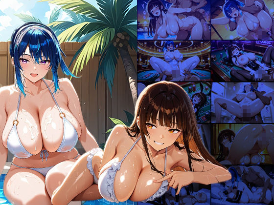 【4K/500枚】爆乳グラドルW指名！敏腕マネージャー特権で撮影の裏側は中出し種付けし放題 画像1