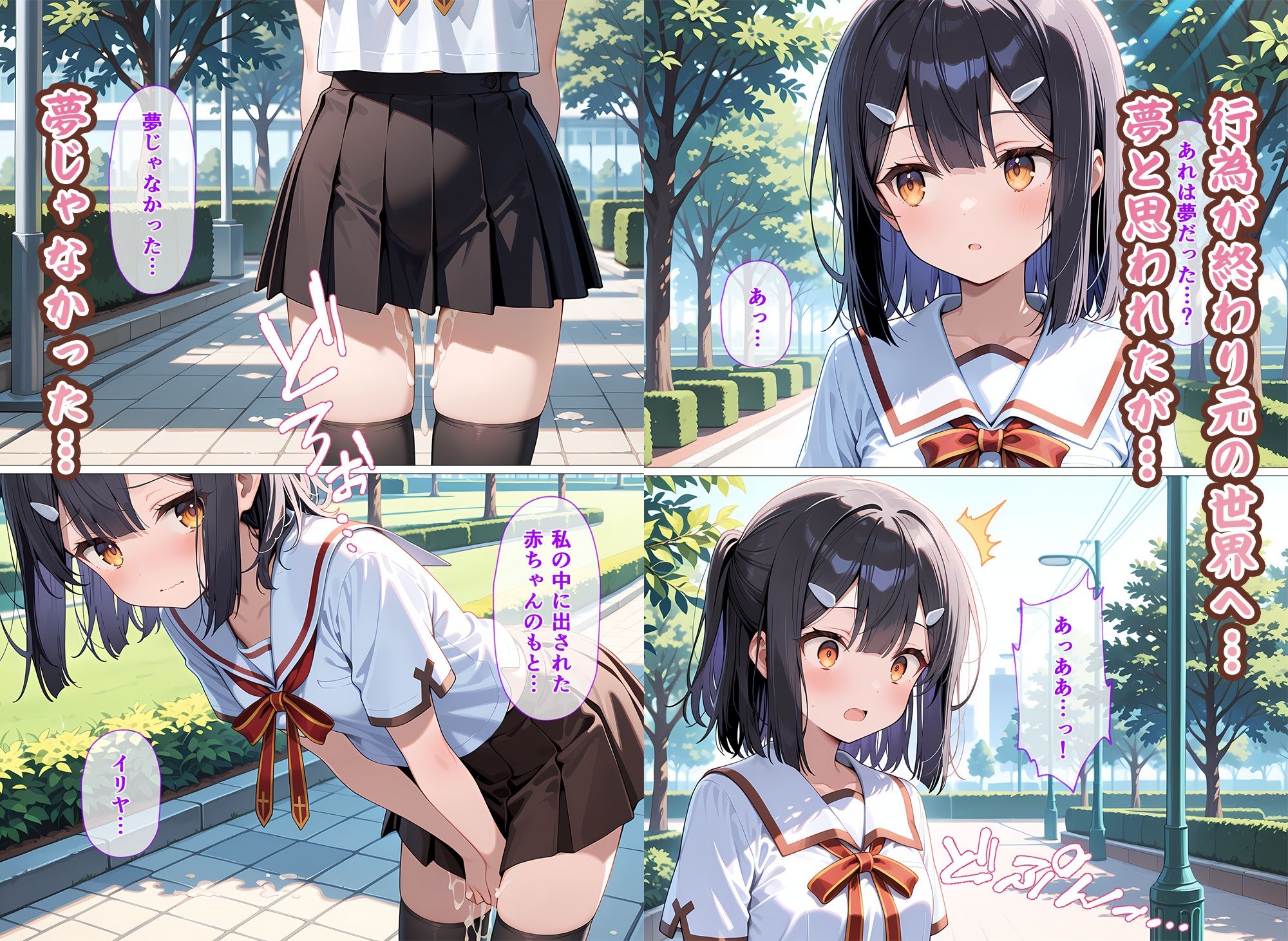 【無料エロ漫画】d_716028 魔法少女母になる 〜美〇・エーデル〇ェルト〜(なつラボ)