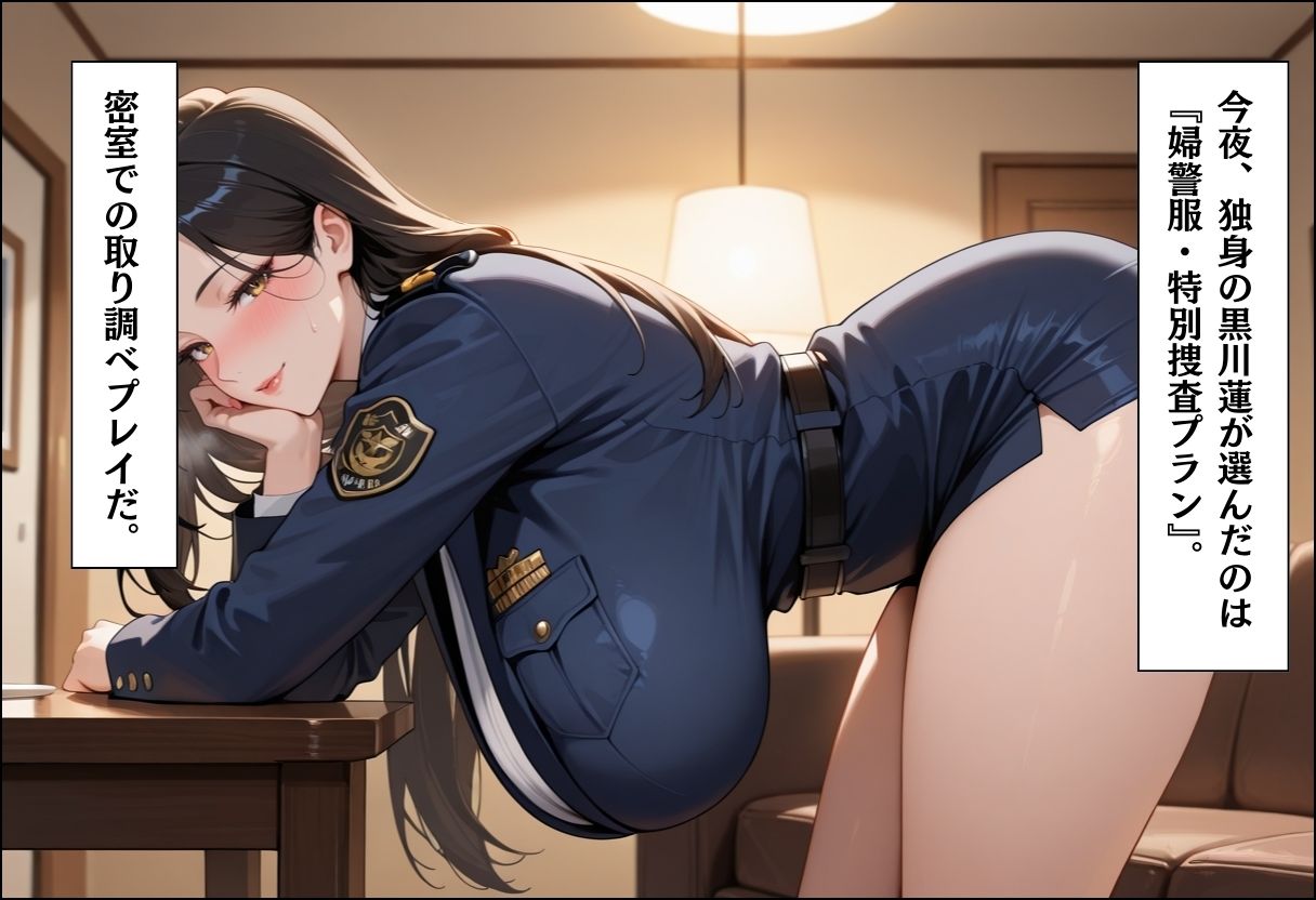 家事代行アプリで人妻をコスプレ奉仕させる話〜婦警コスプレ熟女を種付け捜査編〜 画像2