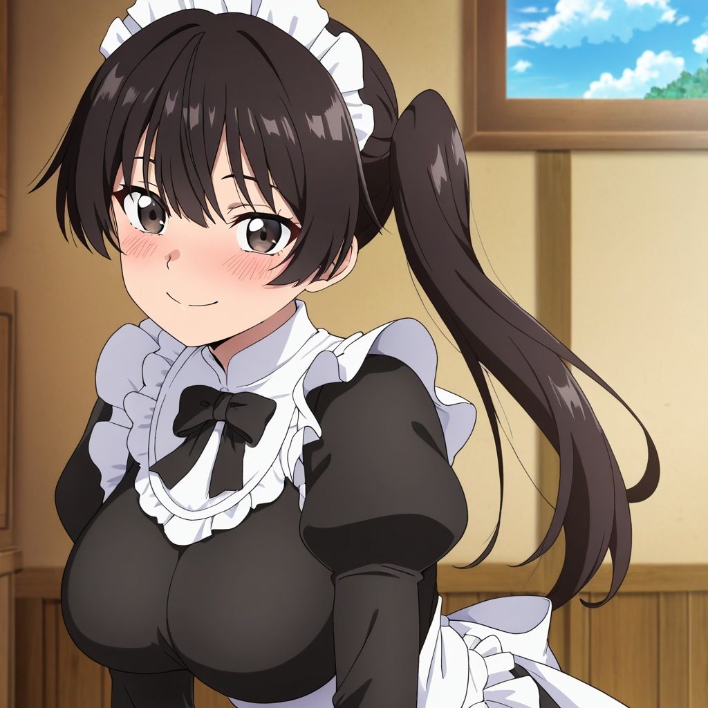 サンプル画像1:ふと微笑む、静かな午後(kayo) [d_716057]