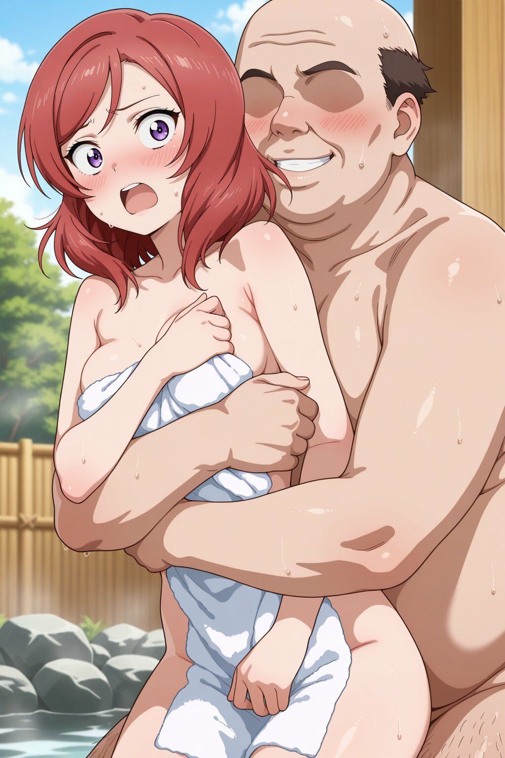 サンプル画像3:西ノ木●姫 キモおじにより強●性接待(white) [d_716112]