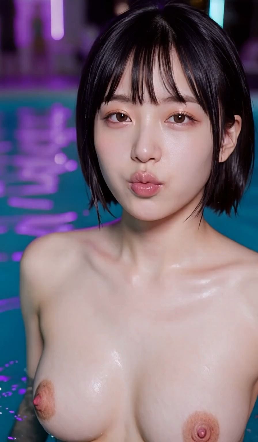 サンプル画像3:【動画】都心女子が集う秘密のナイトプール ヌーディスト会員 22名収録(sokunukiai) [d_716143]