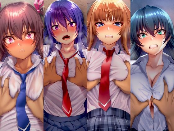 サンプル画像1:絶対服従ヒロイン -痴● レ◯プ 中出しされるヒロインのCG集- 対◯忍編 4名(イラスト18区) [d_716145]