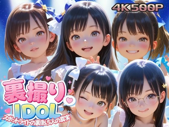 裏撮りIDOL vol.8 〜スポットライトの裏側、5人の真実〜【うらどりくらぶ ♪】