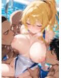 巨乳、水着、乳吸い、乳揉み動画（ボイス付き）ver.1