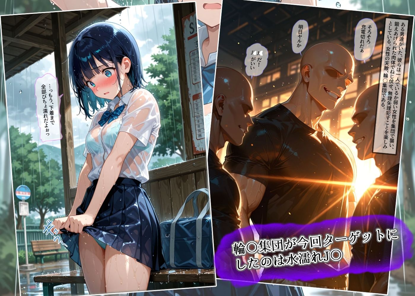 サンプル画像1:無慈悲輪〇地獄〜局部破壊に泣く4人の女〜(Kaleidoscope) [d_716276]