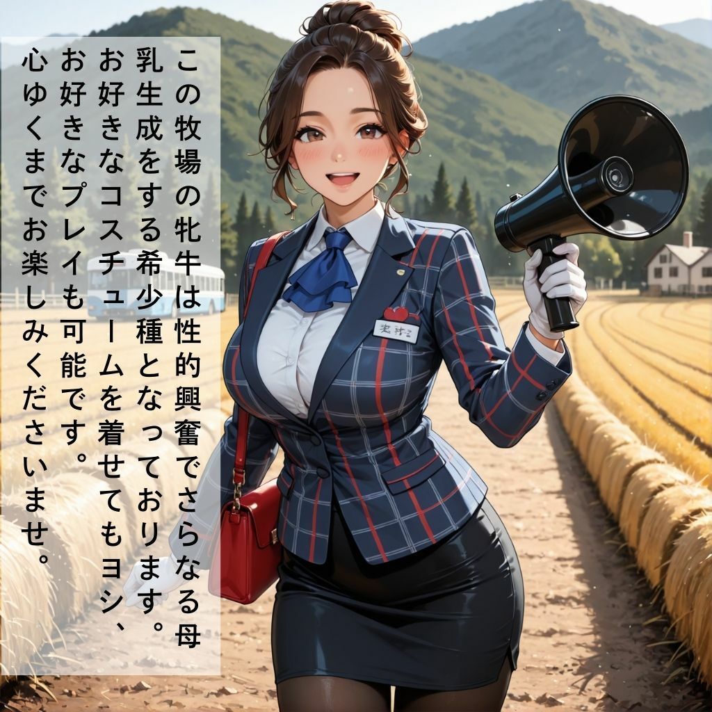 爆乳牝牛の種付けツアー 画像1