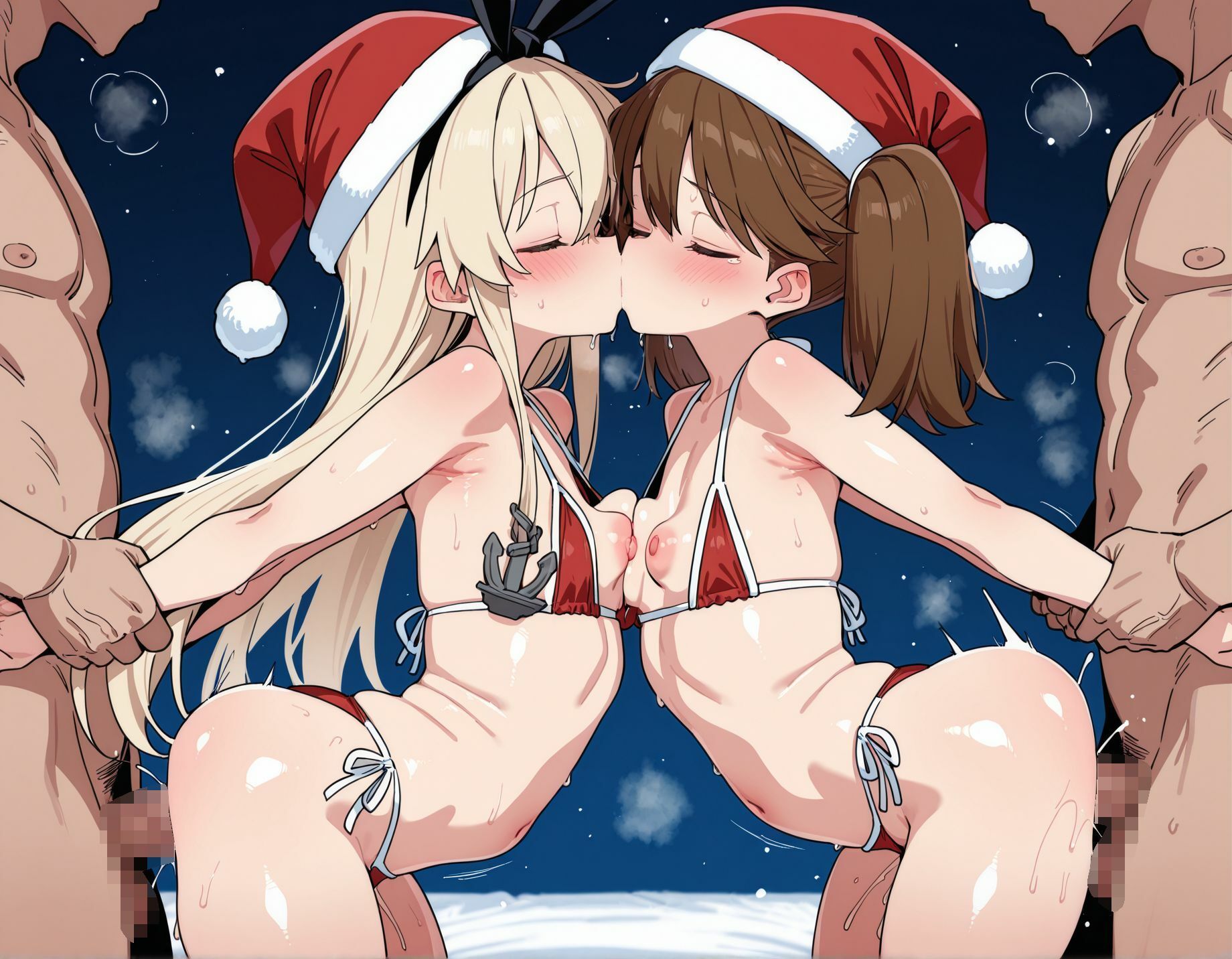 艦〇れクリスマスえっちCG集5
