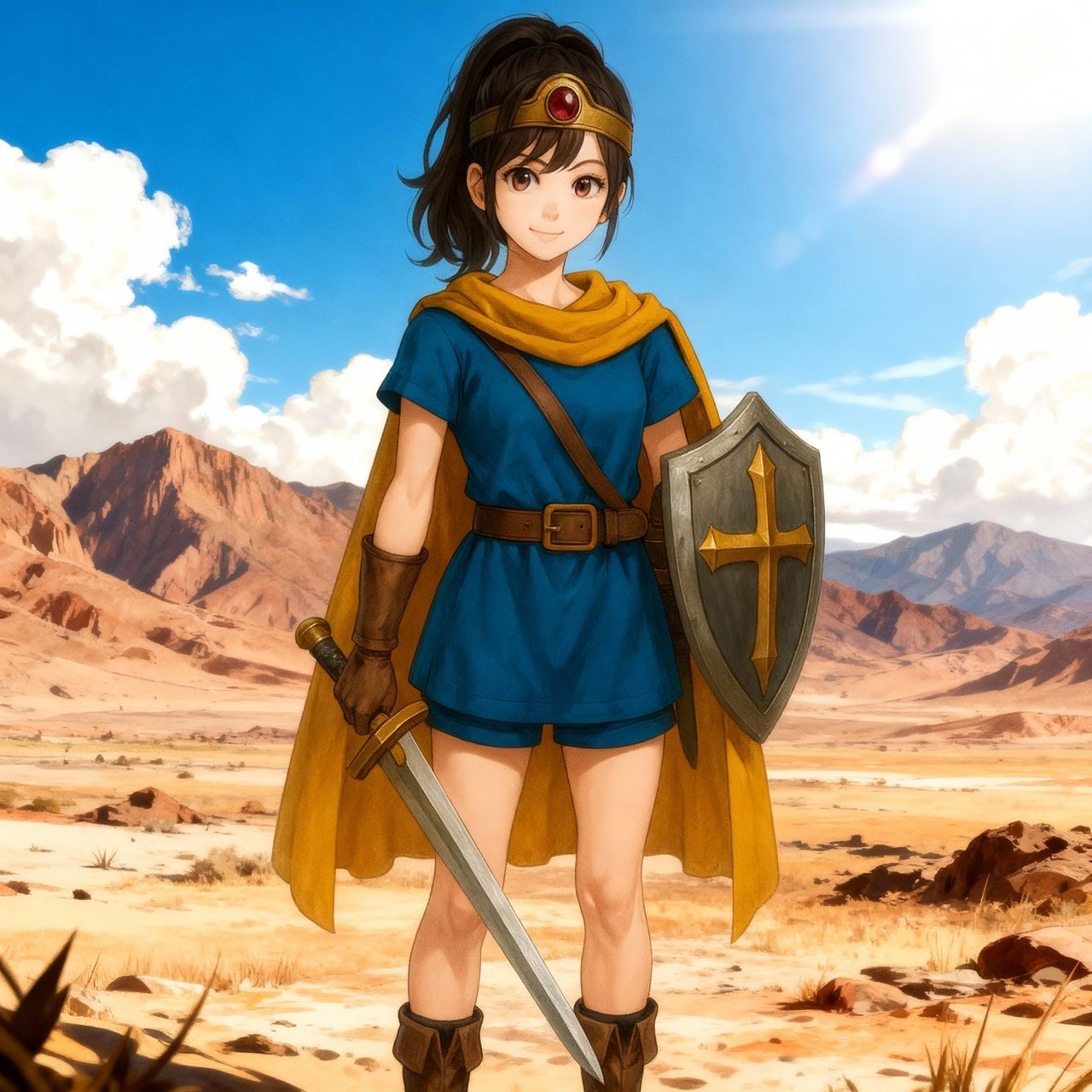 サンプル画像1:勇者一行全滅…魔物に凌●される女勇者・賢者・僧侶 〜荒野編〜(幻月堂) [d_716541]