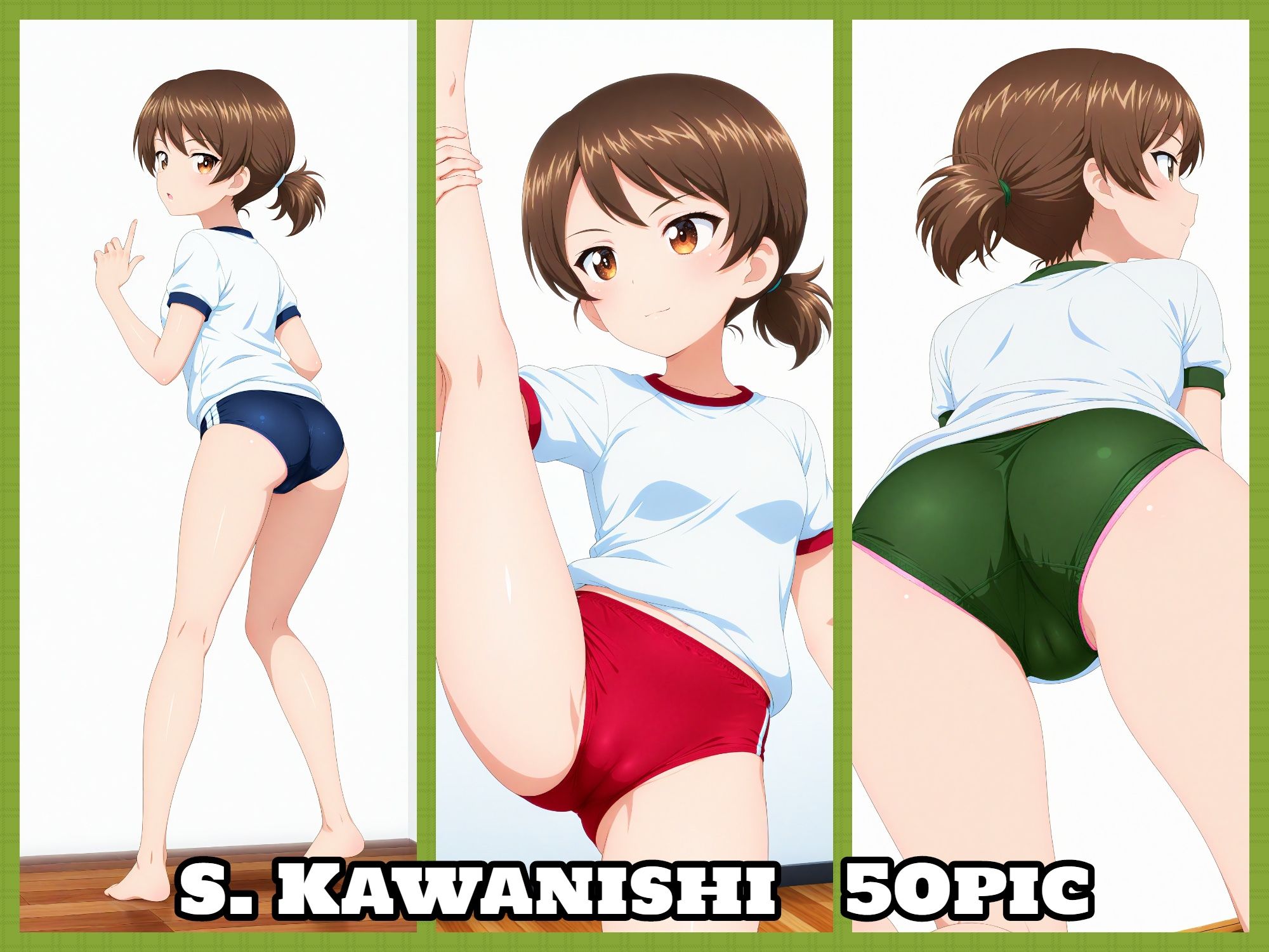 サンプル画像4:Girls und Buruma Hamipan アヒルさんチーム編(令和の池田亀太郎) [d_716649]