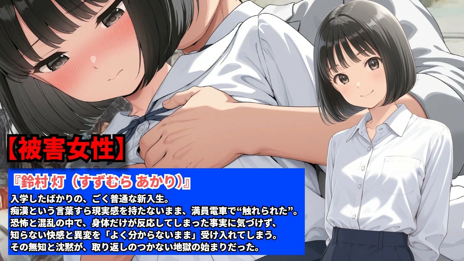 【エロ漫画】【羞恥体験告白】痴●すら知らない新入生を、親に相談するまでに種付け完了〜入学式初日から3日間の記録〜1