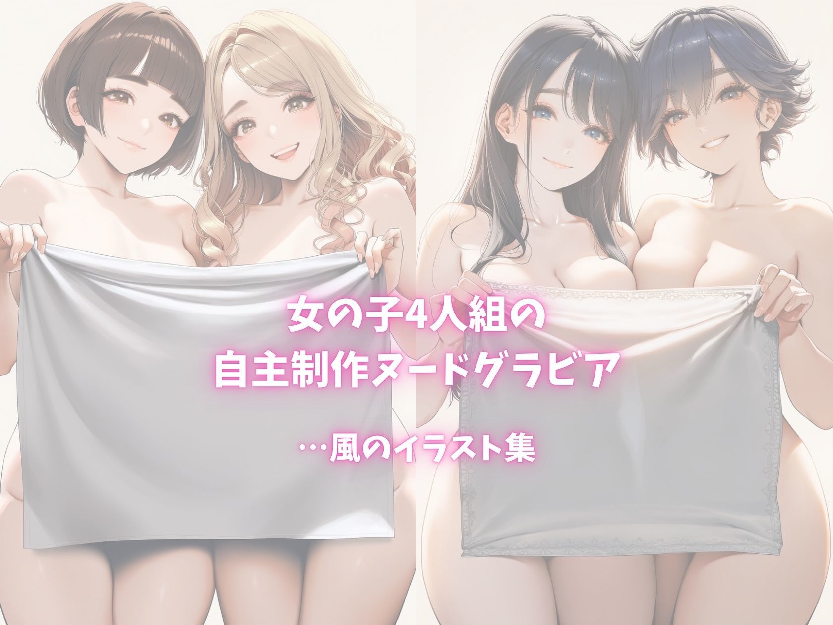 【エロ漫画】わたし達の12ヶ月（いちねん） - R18ヌードグラビア風イラスト集4