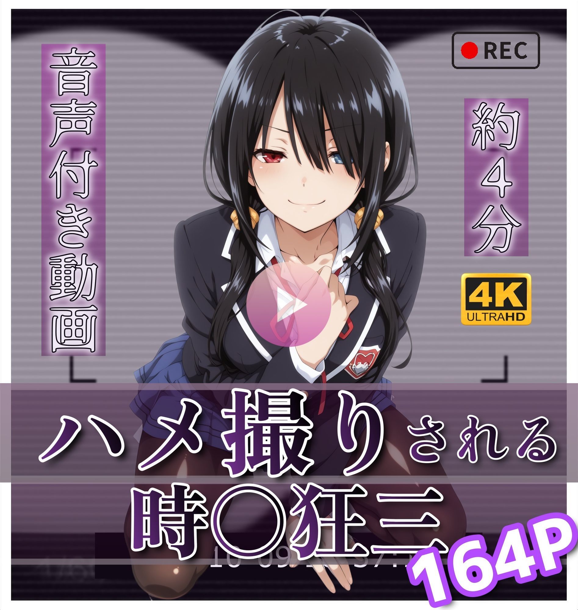 サンプル画像2:【4k60fps】「ハメ撮りされる」- 3キャラクター【音声動画3本＋イラスト464枚の大ボリューム！！】(Yuuchiki) [d_716833]