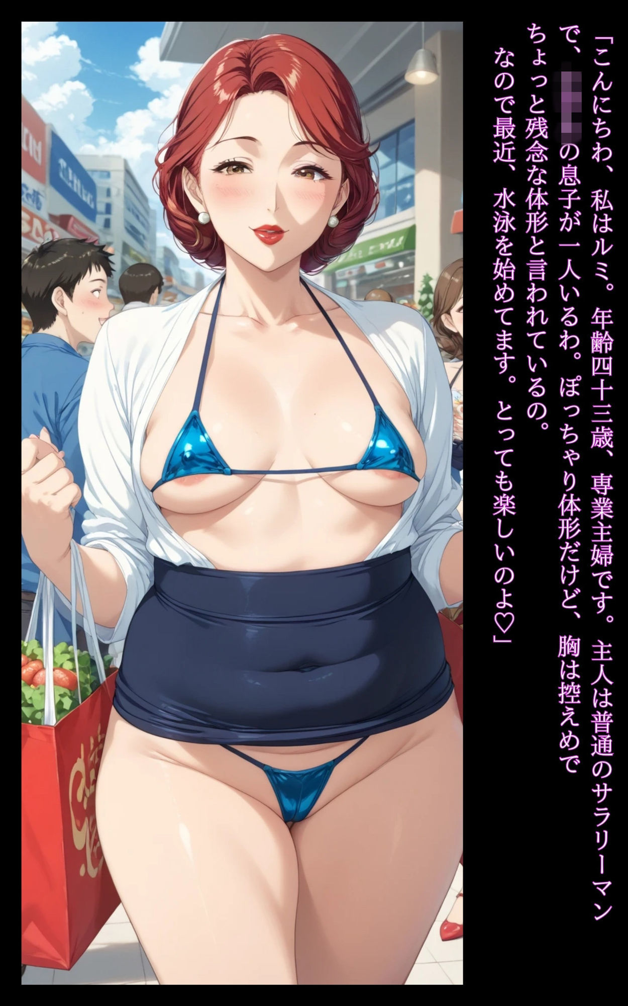 【エロ漫画】プールサイドラブ2