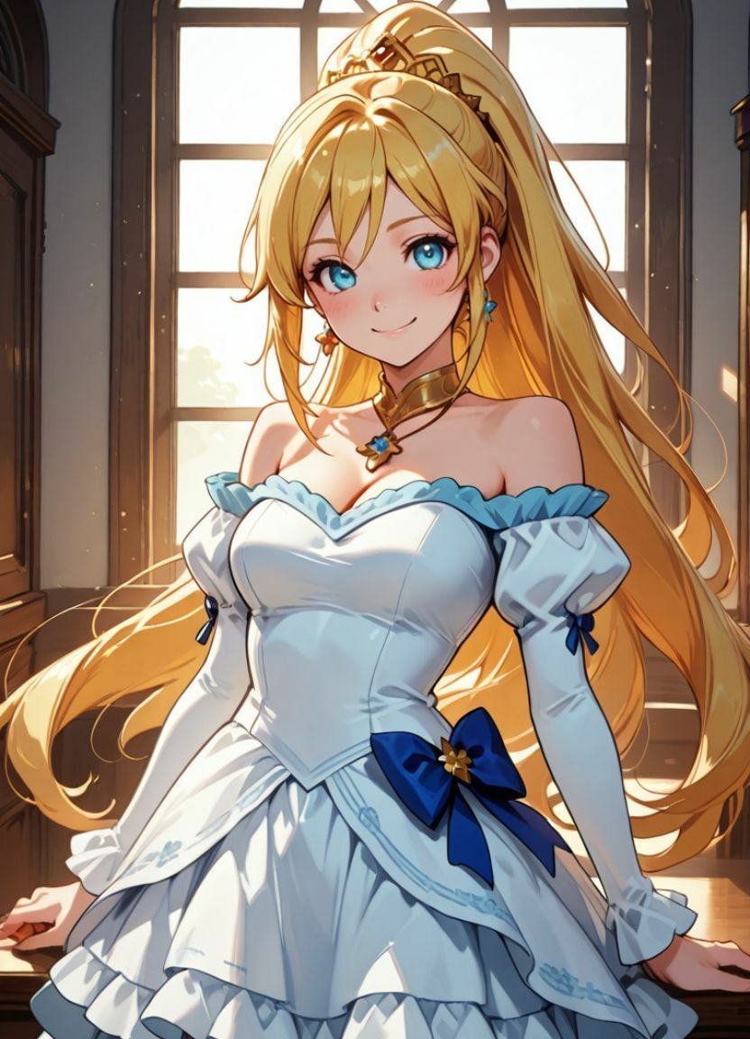 サンプル画像4:清純プリンセスの着エロ種付け 〜〜ドレスのまま、あまあま交尾〜〜(だくせる) [d_716903]