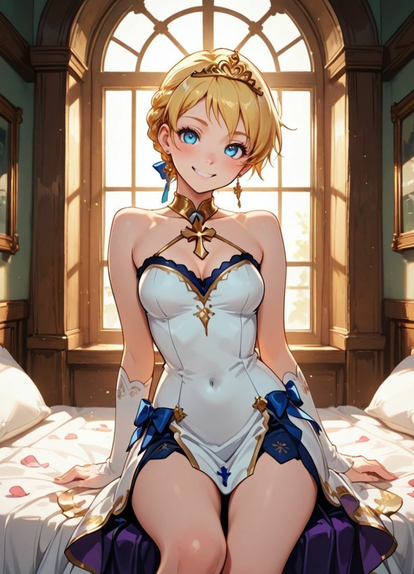 清純プリンセスの着エロ種付け 〜〜ドレスのまま、あまあま交尾〜〜 画像5