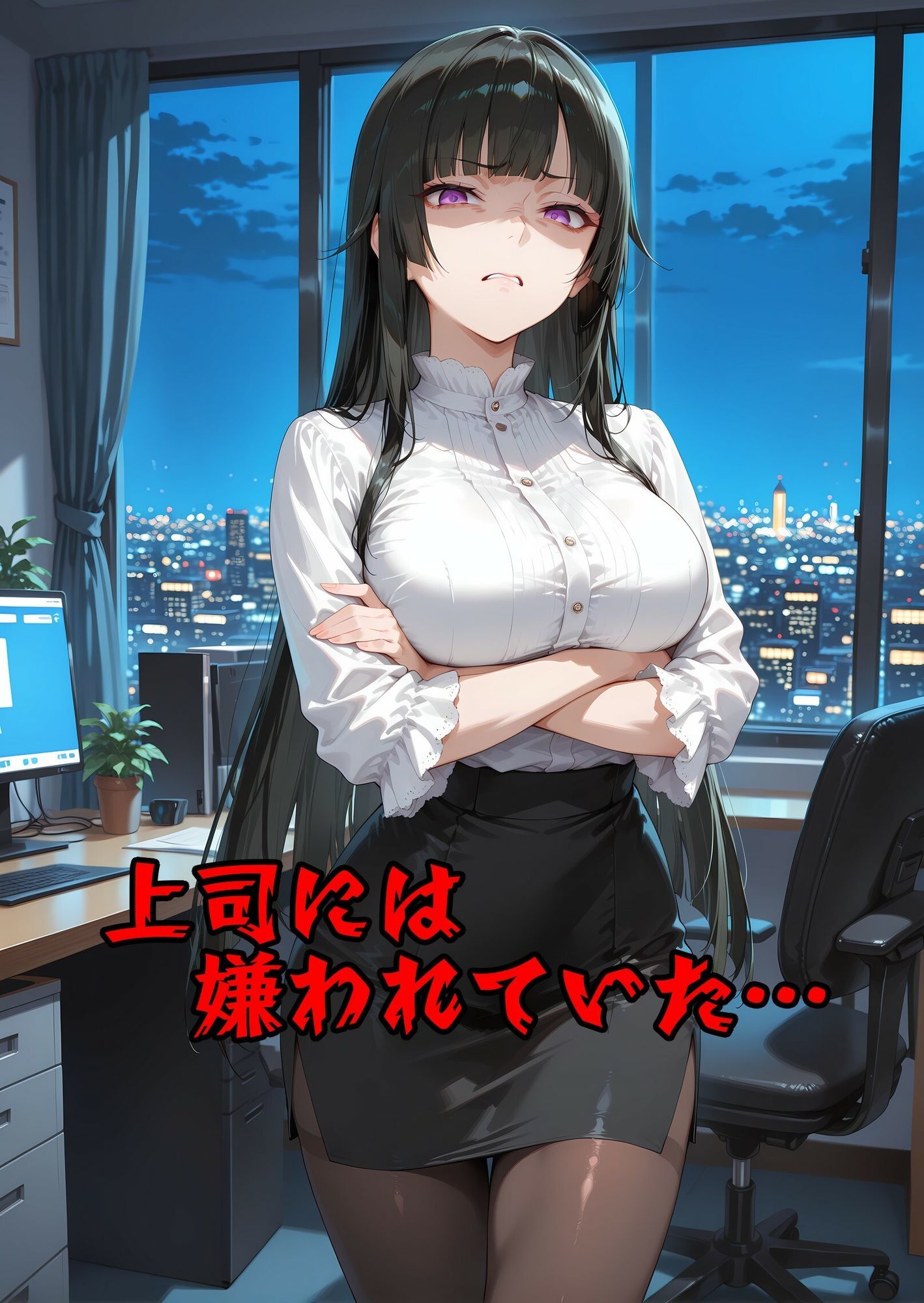 催●堕落:高潔な女上司レイの甘美な屈服 画像2