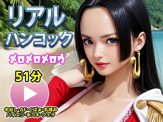 ワンピー○ リアルハンコック【動画】メロメロメロウの画像
