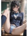 黒髪清楚なお嬢様JKと放課後、熱烈性交