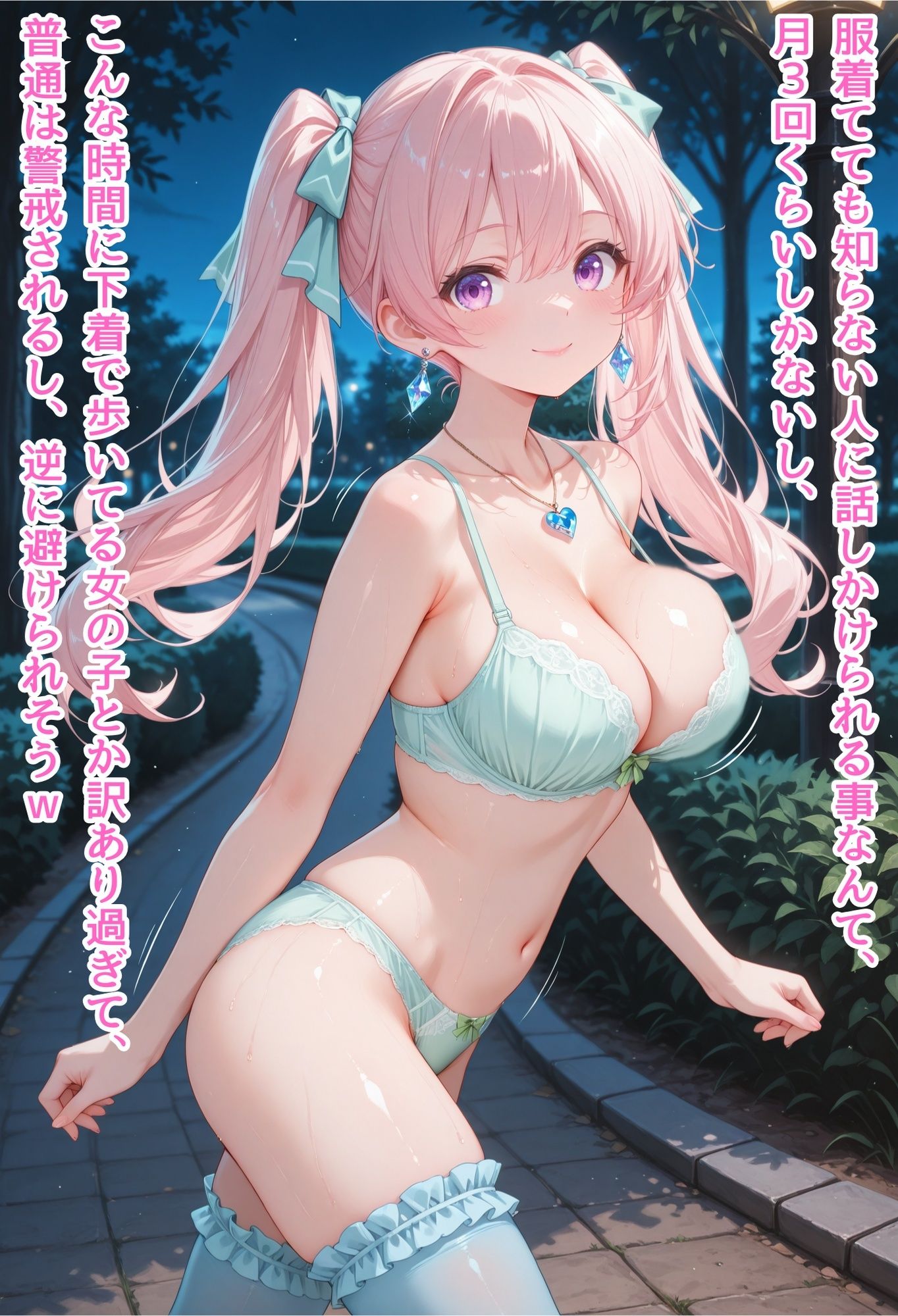 【エロ漫画】地雷系露出少女ゆあ5