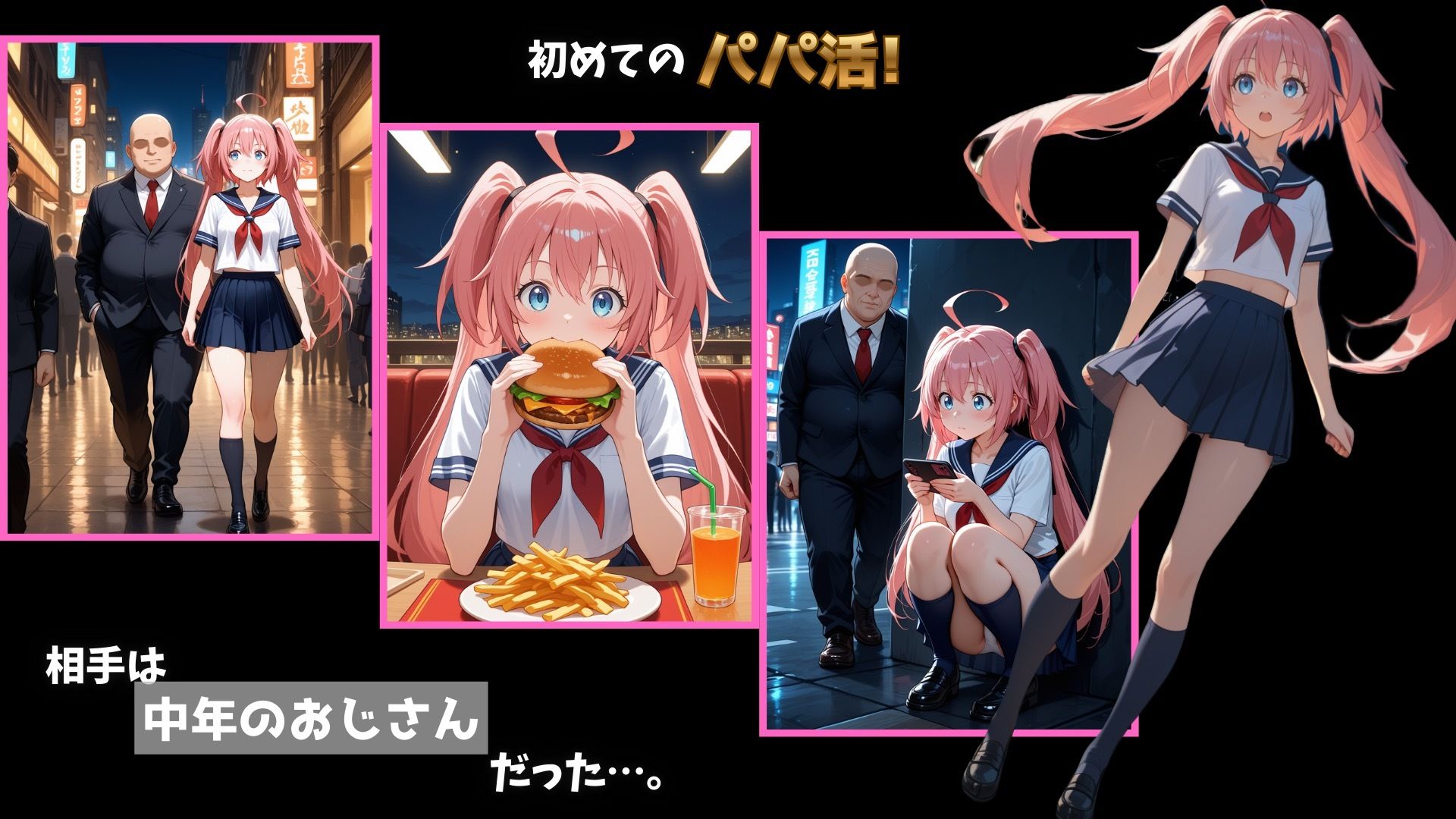 転生JKミ◯ムのパパ活夜話〜最強ドラゴン姫が冴えない絶倫おじさんにトロけさせられ完全メス堕ち〜 画像3