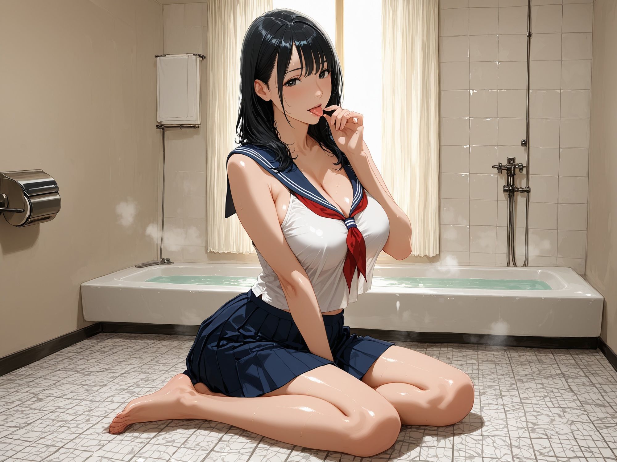 サンプル画像3:コスプレさせたら奥手な彼女が豹変した(桃色アーカイブ) [d_717183]