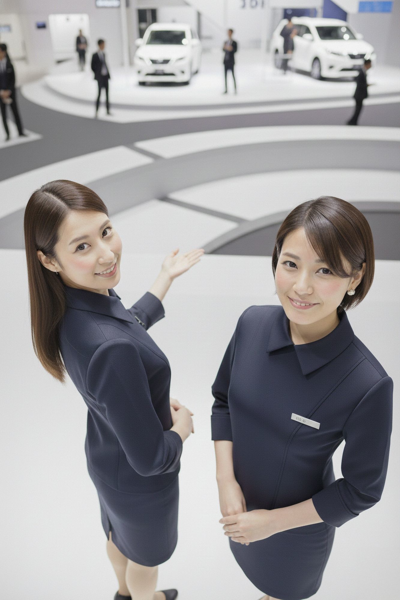 サンプル画像5:Vol.02バーチャル・モーターショー・コンパニオン写真集(Grid Girls) [d_717193]