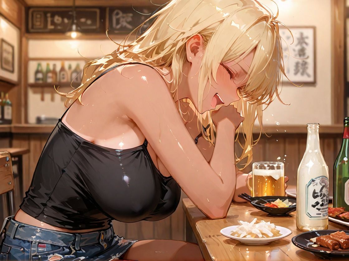 サンプル画像1:●っ払い迷惑褐色ギャル。酔いつぶれ鬼畜制裁。(sacraちゃん) [d_717201]