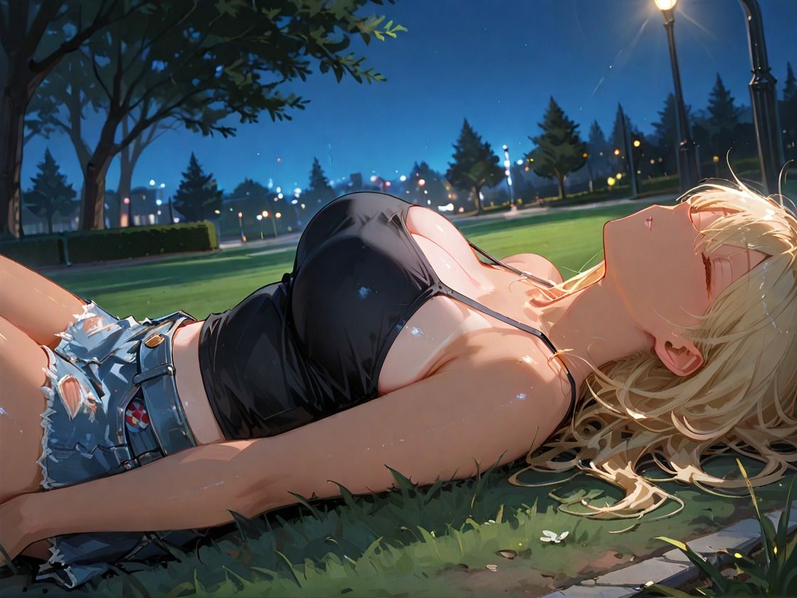 ●っ払い迷惑褐色ギャル。酔いつぶれ鬼畜制裁。 画像4