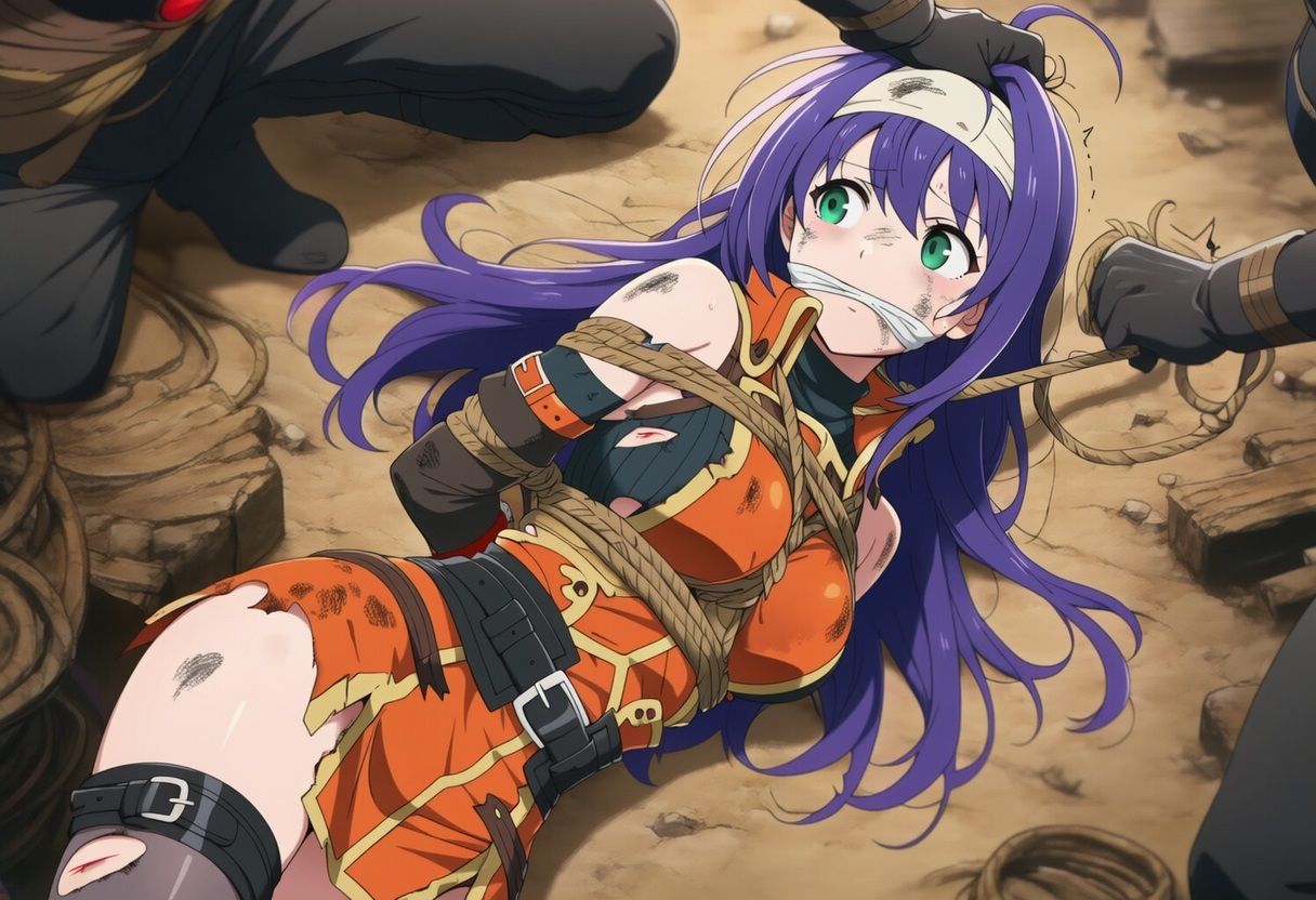 サンプル画像6:FEヒロイン リョナCG集 1(leather_heropin) [d_717211]