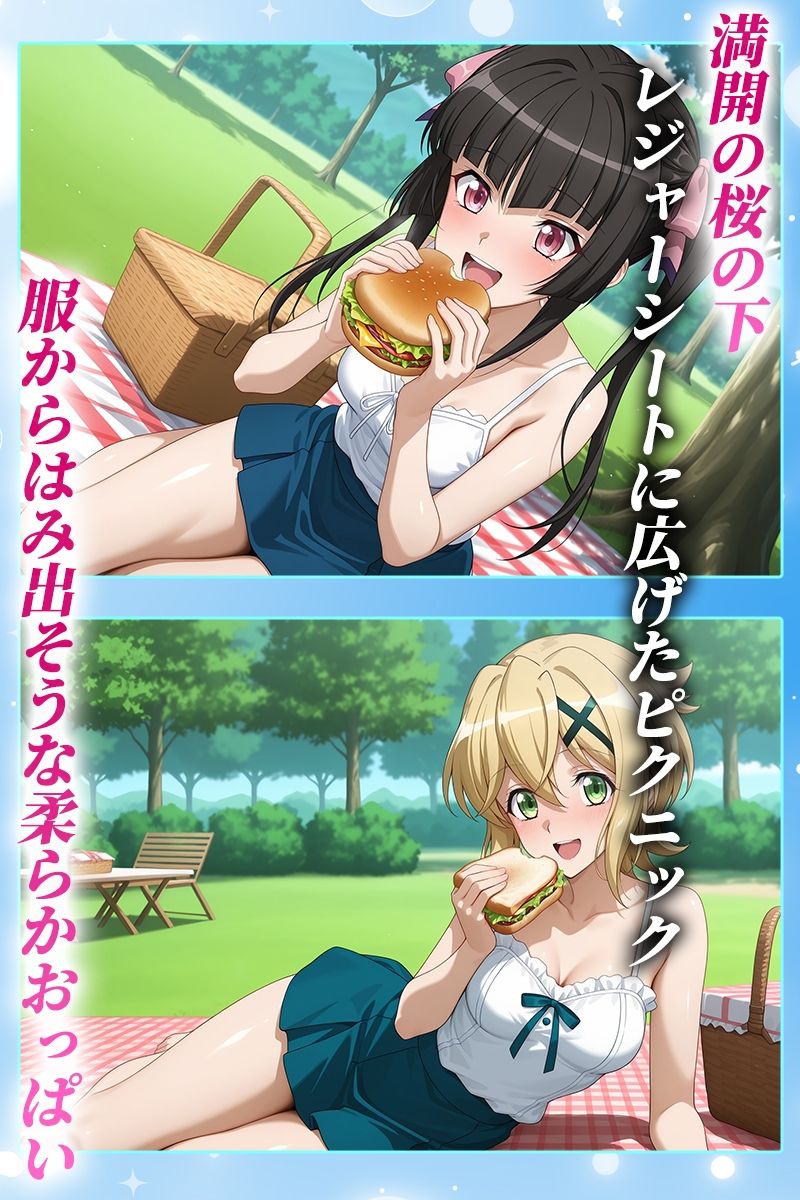 花よりマンコ〜桜の木の下で美少女とイチャラブセックス! フォギア編 画像1